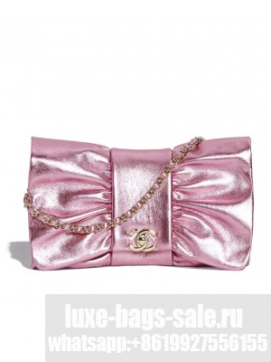 Chanel Clutch AS5129 Pink