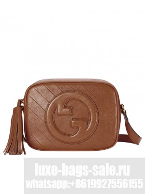 Gucci Blondie Small Shoulder Bag 742360 Coffee