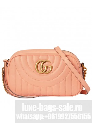 Gucci GG Marmont Shoulder Bag 447632 Pink
