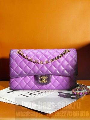 CHANEL CLASSIC 11.12 HANDBAG A01112 Fuchsia
