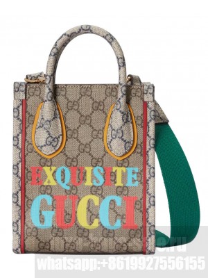Gucci Exquisite Gucci Mini Tote Bag 699406 Dark Coffee