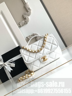 CHANEL Mini Flap Bag AP5147 white