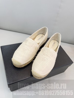 Prada 20 mm White espadrilles