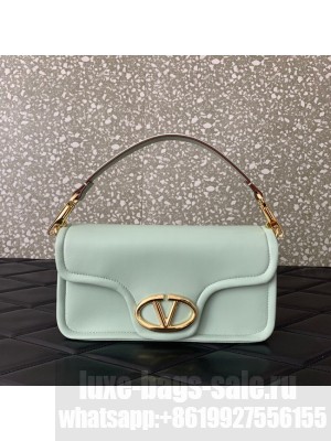 VALENTINO VLOGO 1960 medium lambskin bag FJ098 light green