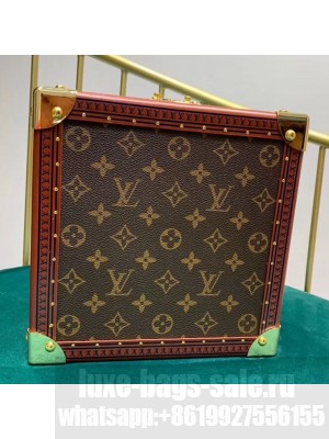 Louis Vuitton Cotteville 24 Monogram Canvas Hard Sided Suitcase Orange 2019 Collection