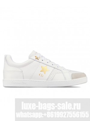 Christian Dior Women's Star Sneaker White