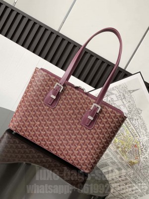 Goyard Okinawa PM Tote Bag Burgundy