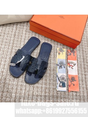Hermes Oran Flat Slide Sandals 2023 Collection 042