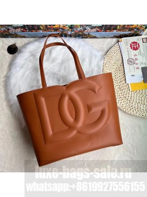 Dolce & Gabbana leather Shoulder Bag G6500 brown