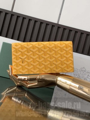 Goyard Richelieu Wallet Yellow