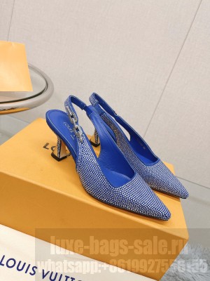 Louis Vuitton Women's 6.5cm Sparkle Slingback Pump 010