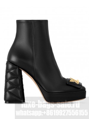 Louis Vuitton Women's Shake Platform Ankle Boot 1ACIY2 Black