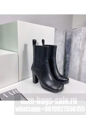 Bottega Veneta Storm Calfskin 9cm Chelsea boots Fall/Winter 2021 Collection, Black