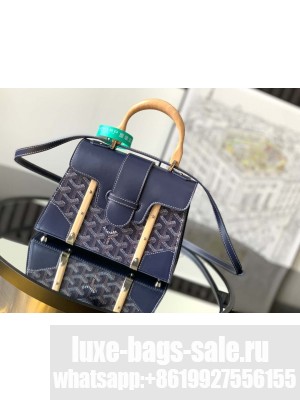 Goyard Saïgon Structuré Mini Bag Navy Blue