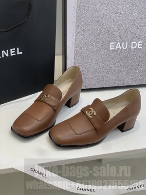 Chanel CC Logo Pumps Coffee 2022 Collection