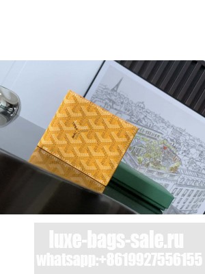Goyard Saint-Florentin Wallet Yellow