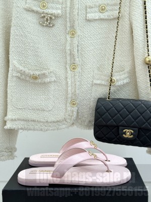 Chanel Flat Slide Thong Sandals 2025 03