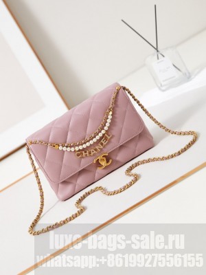 Chanel FLAP BAG AS5011 pink