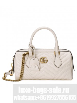 Gucci GG Marmont Small Top Handle Bag 746319 Cream