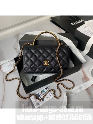 Chanel CLUTCH WITH CHAIN AP4062 black