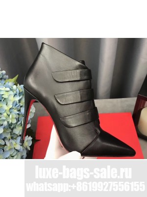 Christian Louboutin Heel Boots Black/Velcro Fastener 2019