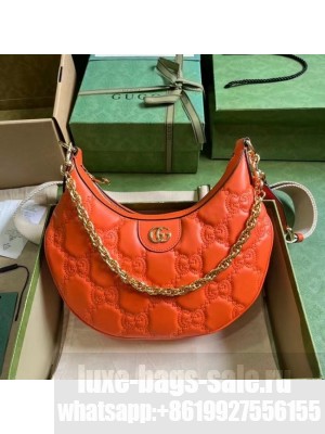 Gucci GG MATELASSE SMALL SHOULDER BAG 739709 orange