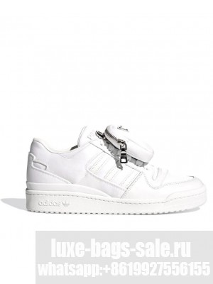 Prada x Adidas Unisex Re-Nylon Collection Sneakers Cream