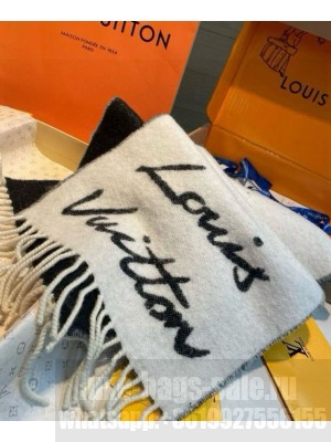 Louis Vuitton Scarf made of sheep wool and alpaca wool