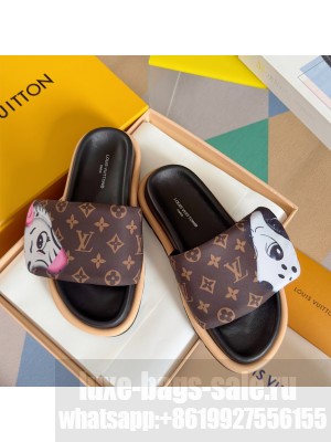 Louis Vuitton Unisex Pool pillow comfort mule 018