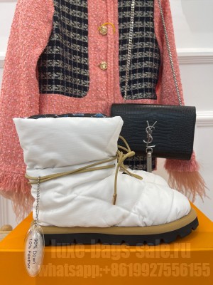 Louis Vuitton Pillow comfort ankle boots white