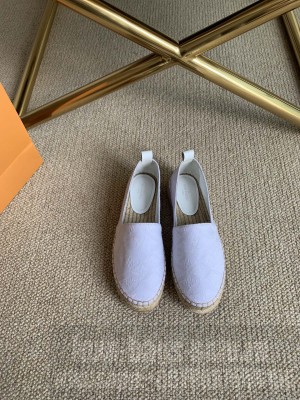Louis Vuitton 1A8D4N SINCE 1854 STARBOARD FLAT ESPADRILL White 2021 Collection