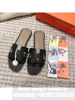 Hermes Oran Flat Slide Sandals 2023 Collection 070