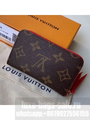 Louis Vuitton Zippy Multicartes Card Holder M61299 Red 2019 Collection