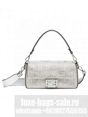 Fendi Baguette 8BR600 Silver