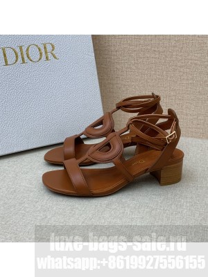 Christian Dior 4.5cm D-CLUB Sandals Brown 2022 Collection