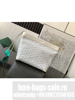 Goyard Conti pouch White