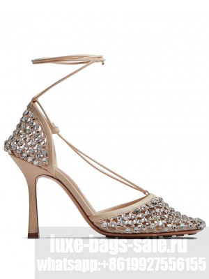 Bottega Veneta Women's Sparkle Stretch Apricot