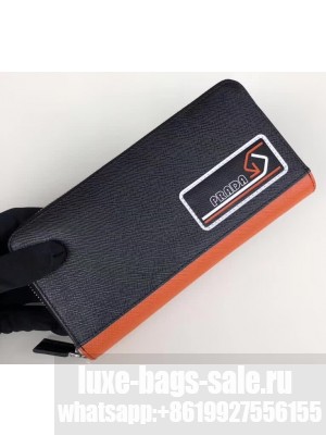 Prada Leather Men's Document Holder Wallet 2ML317 2M1317 05