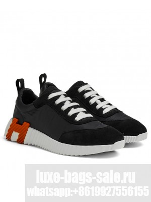 Hermes Unisex Bouncing Sneaker Black