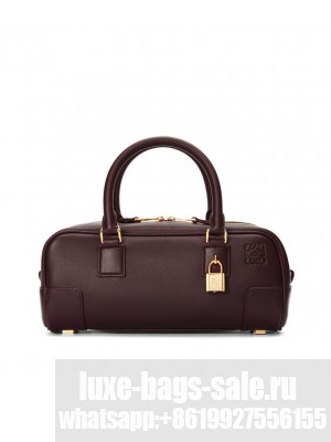 Loewe Amazona 23 Cropped Bag In Nappa Calfskin Mauve