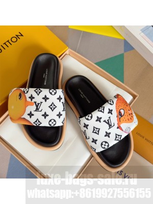 Louis Vuitton Unisex Pool pillow comfort mule 023
