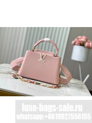 Louis Vuitton Capucines BB M21641 Jasmine Pink