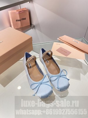 Miu Miu Satin ballerinas 09