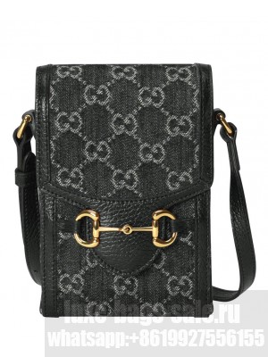 Gucci Horsebit 1955 Mini Bag 625615 Black