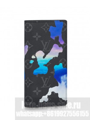 Louis Vuitton Brazza Wallet M81752 Black