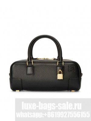 Loewe Amazona 23 Cropped Bag In Nappa Calfskin Black