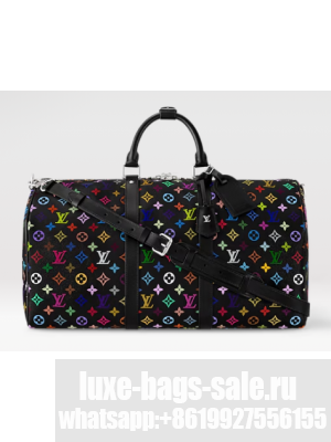 Louis Vuitton NEW LV x TM Keepall Bandouliere 50 M13745 black