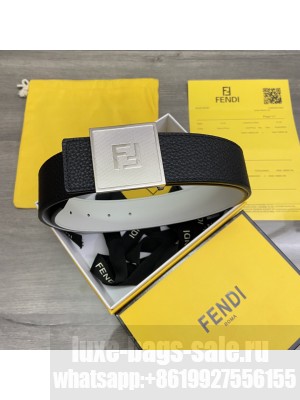 Fendi 38mm Eversible Belt FF buckle with stud closure 2021 Collection 39