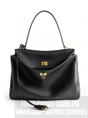 Balenciaga Rodeo Medium Handbag Black