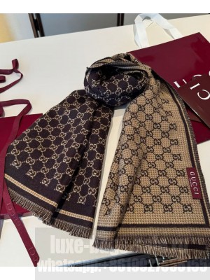 Gucci GG wool scarf